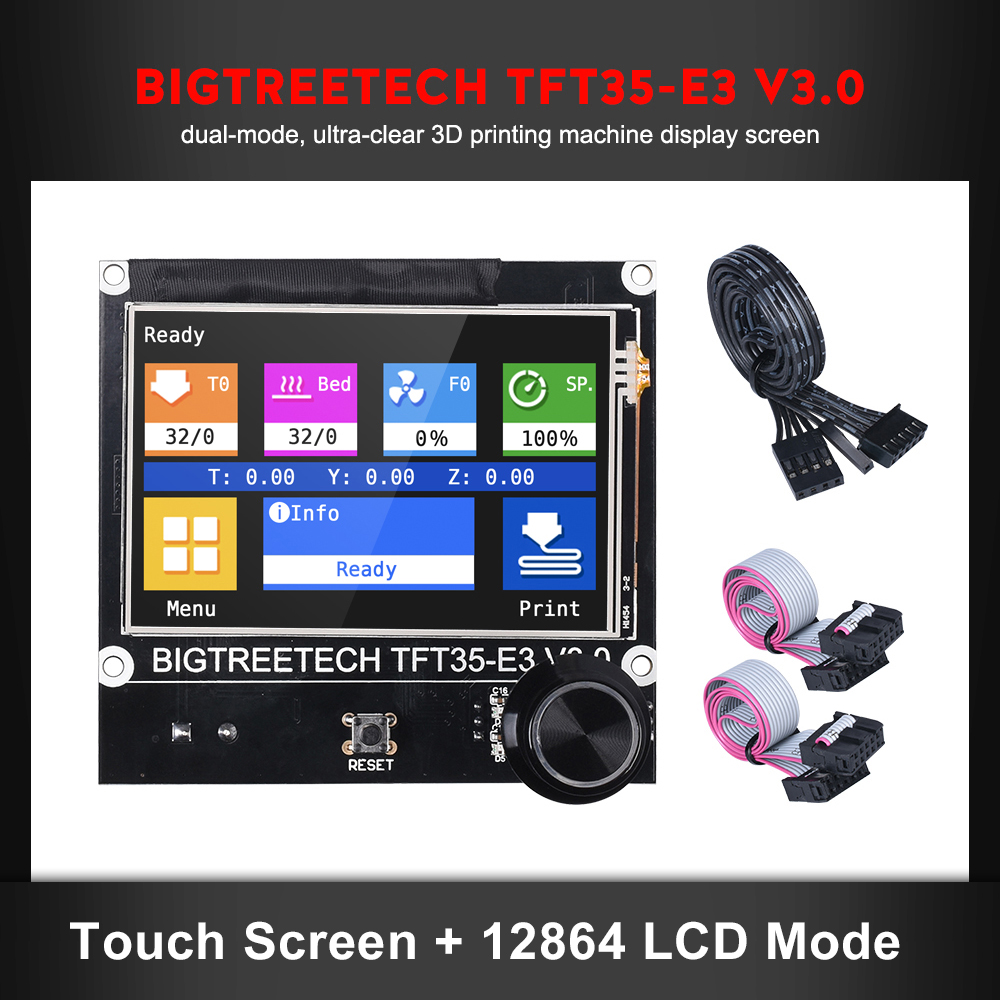 Creality Printer Ender 3 V3 - Bigtreetech tft35 e3 v3.0 impressora 3d
