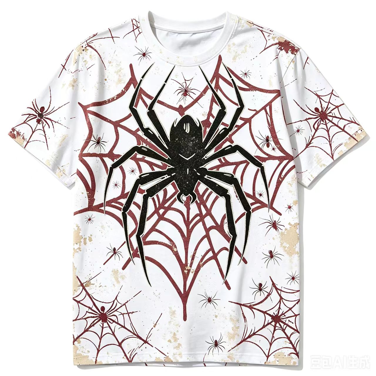 3D Printing Web - Camiseta com Estampa de Teia de
