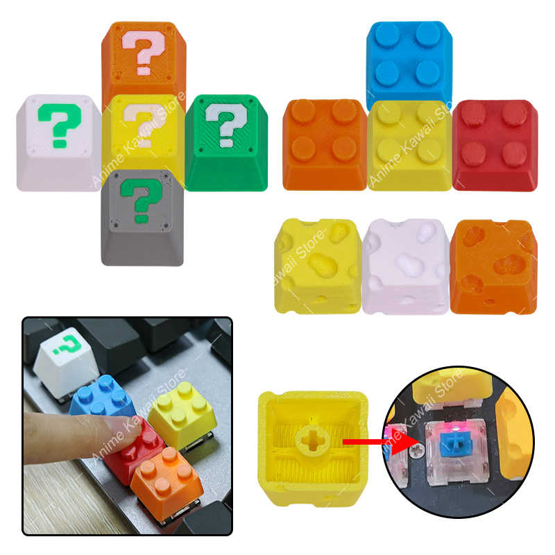 3D Printing Questions - Conjunto de Teclas Criativas para Teclado