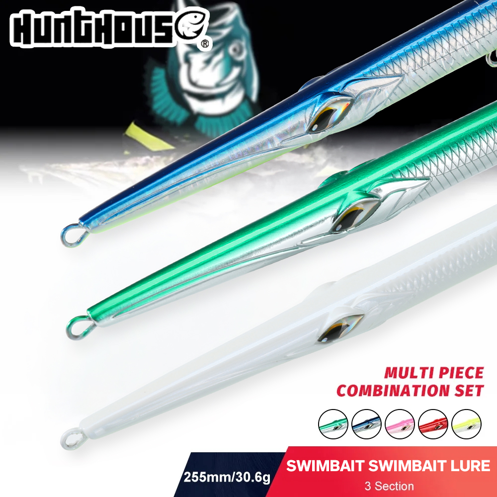 3D Printing Lure - Isca Artificial Hunthouse 3PCS Swimbait 255