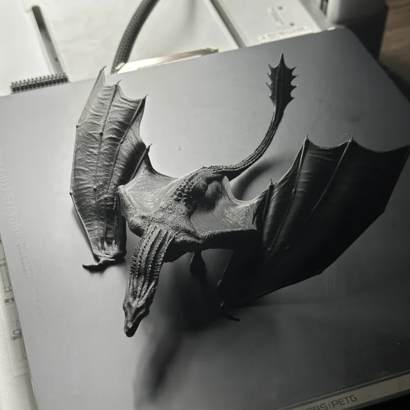 3D Printing App - Modelo de Dragão Impresso em 3D,