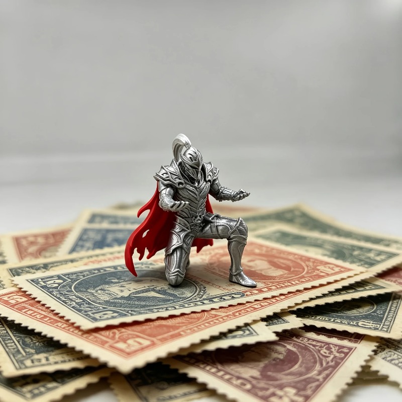 Suporte de caneta para mesa co - 3D Printing Knight Armor avaliação e preço