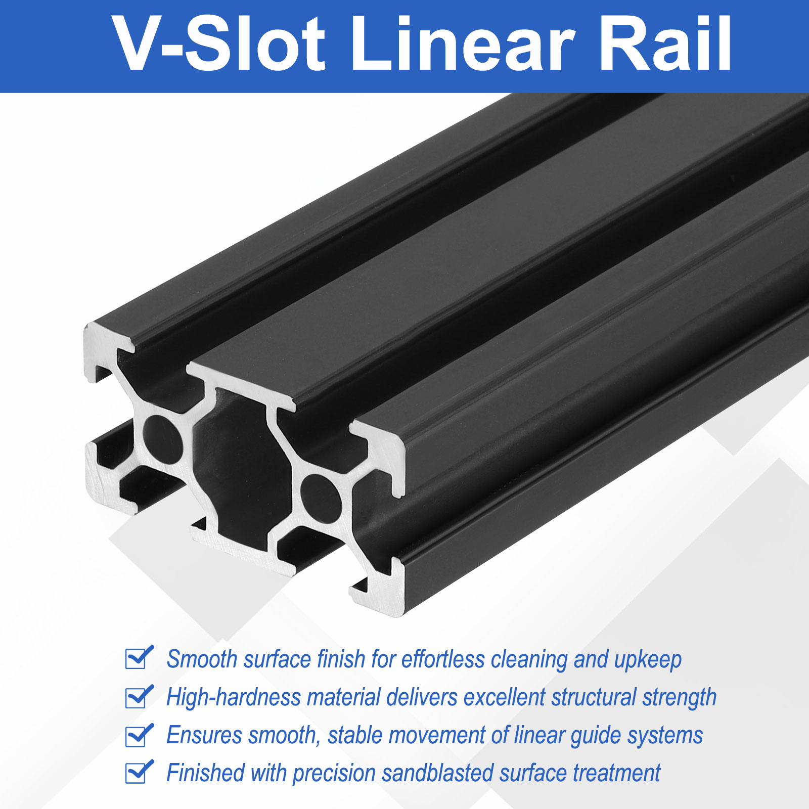2 Peças 150-1220mm 2040 Perfil - V Slot Aluminum Extrusion avaliação e preço