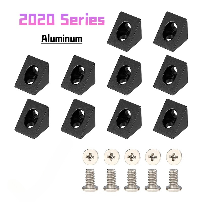 1 a 100 peças Conector de Cant - V Slot Aluminum Extrusion avaliação e preço