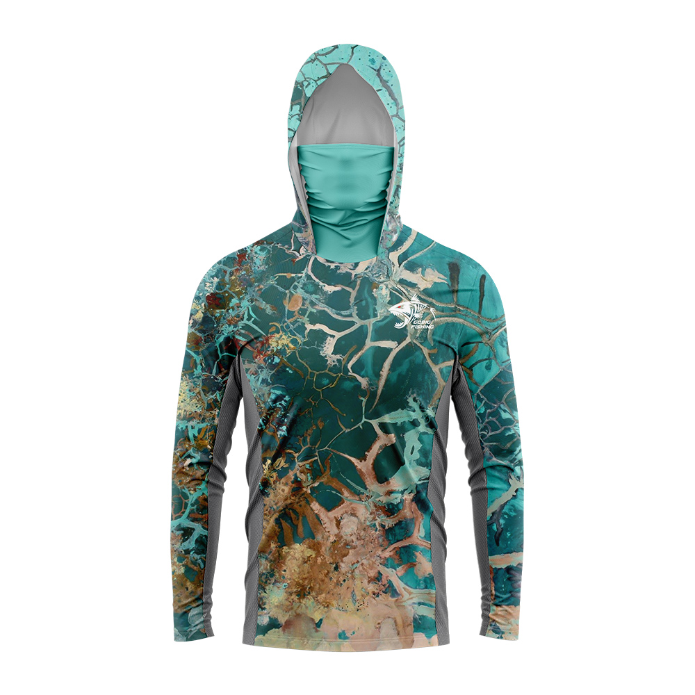 Camisa de Pesca com Capuz UPF5 - 3D Printing Services avaliação e preço
