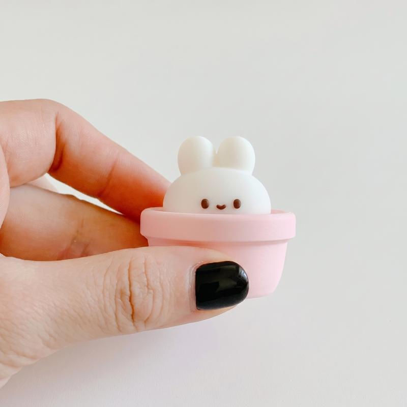 Novo! Chaveiros Clicker de Key - 3D Printing Rabbit avaliação e preço
