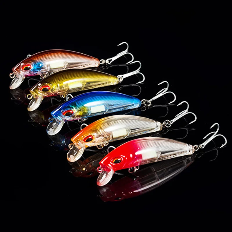 3d olhos luminosos minnow isca - 3D Printing Lure avaliação e preço