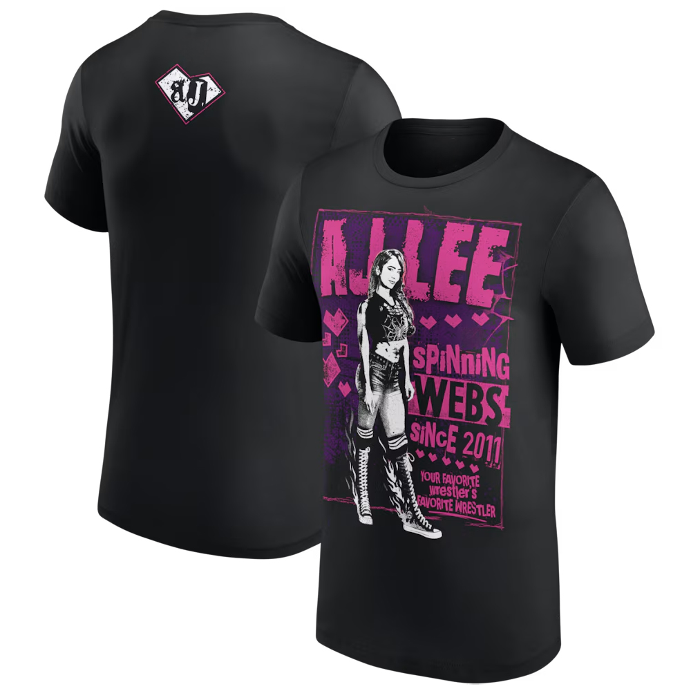 Camiseta Masculina Rosa AJ Lee - 3D Printing Web avaliação e preço
