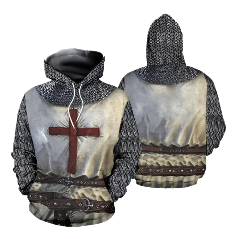 Jaqueta Moletom Masculina 3D c - 3D Printing Knight Armor avaliação e preço