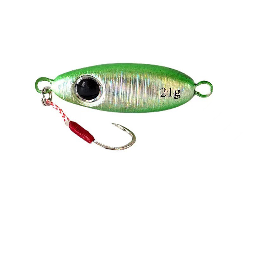 6 pçs micro metal jigging isca - 3D Printing Lure avaliação e preço