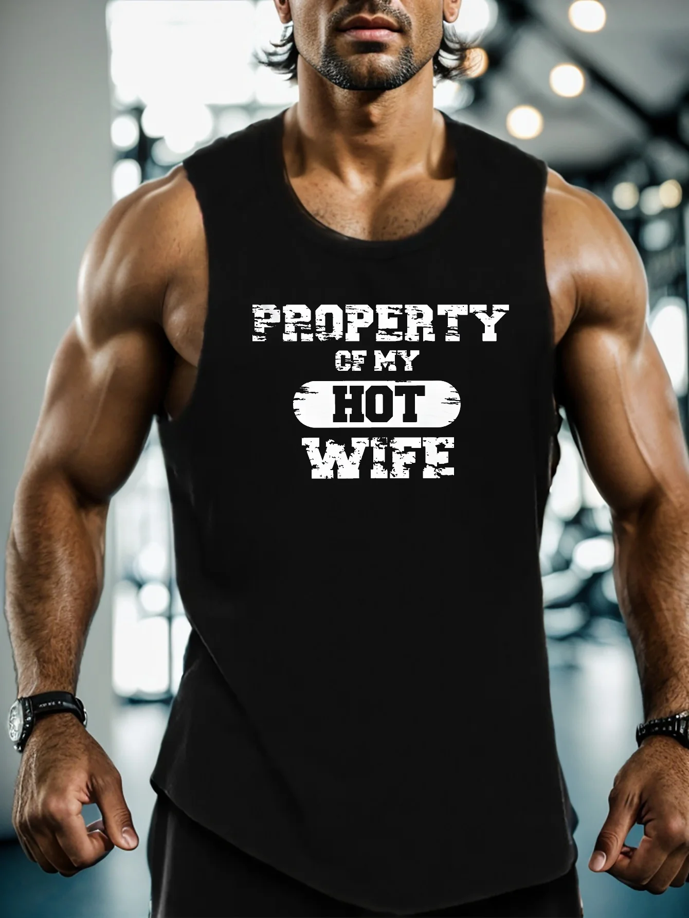Moda Nova Regata Masculina com - 3D Printing Husband Shop avaliação e preço
