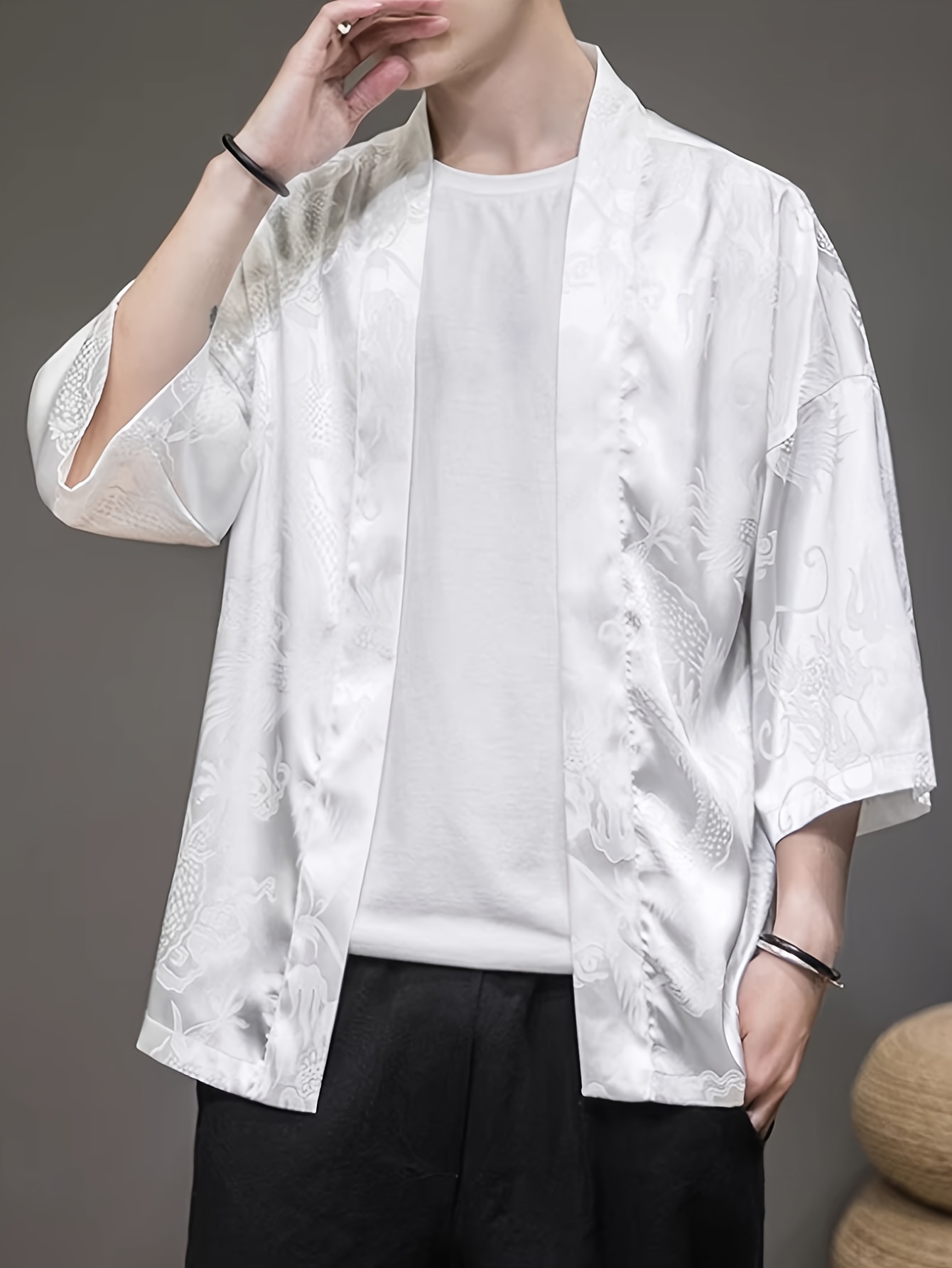 Kimono Masculino de Verão 2026 - 3D Printing Designing avaliação e preço