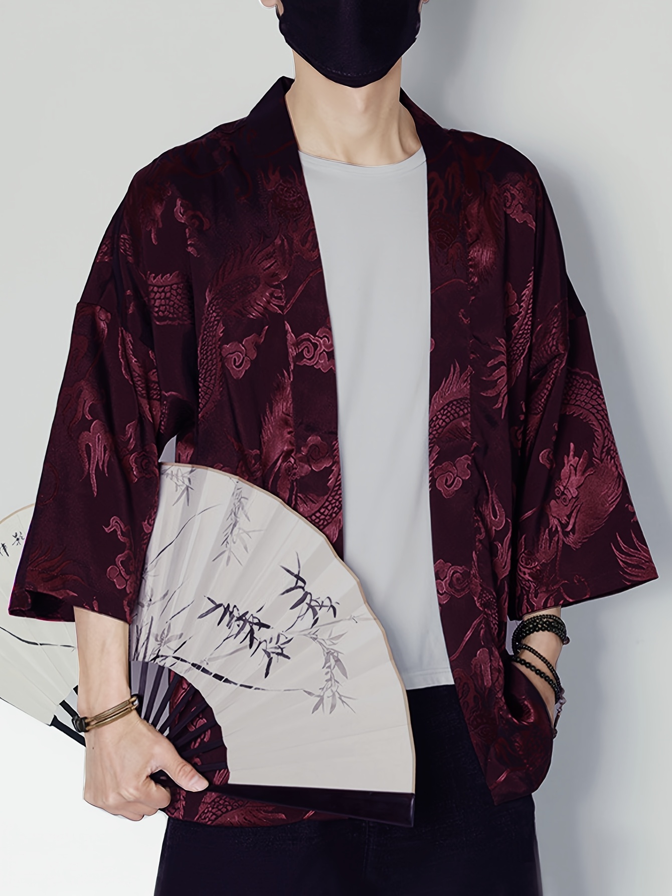 Kimono Masculino de Verão 2026 - 3D Printing Designing avaliação e preço