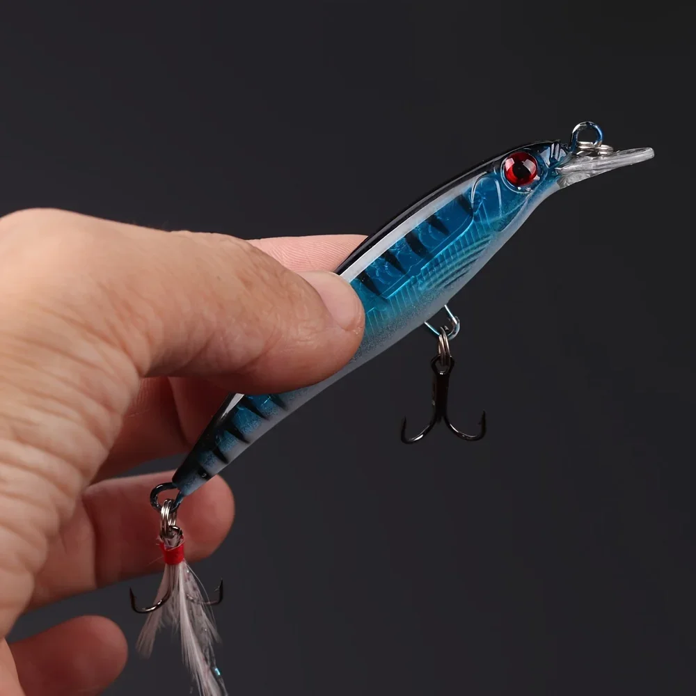 Laser 3d olhos biônicos minnow - 3D Printing Lure avaliação e preço