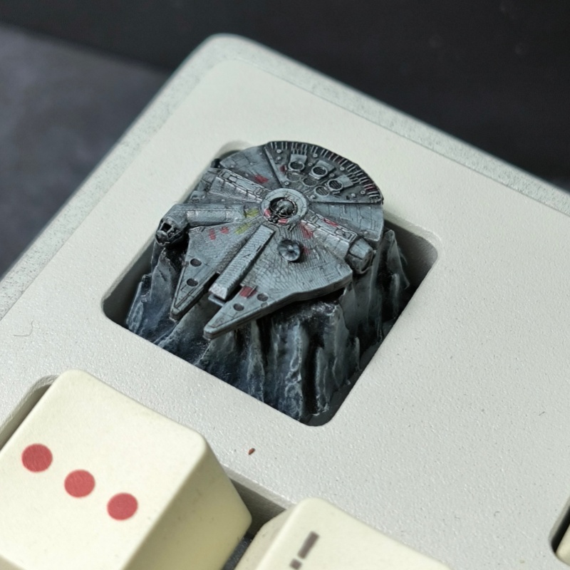 Tecla Artesanal HCY Death Star - 3D Printing Keyboard Keys avaliação e preço