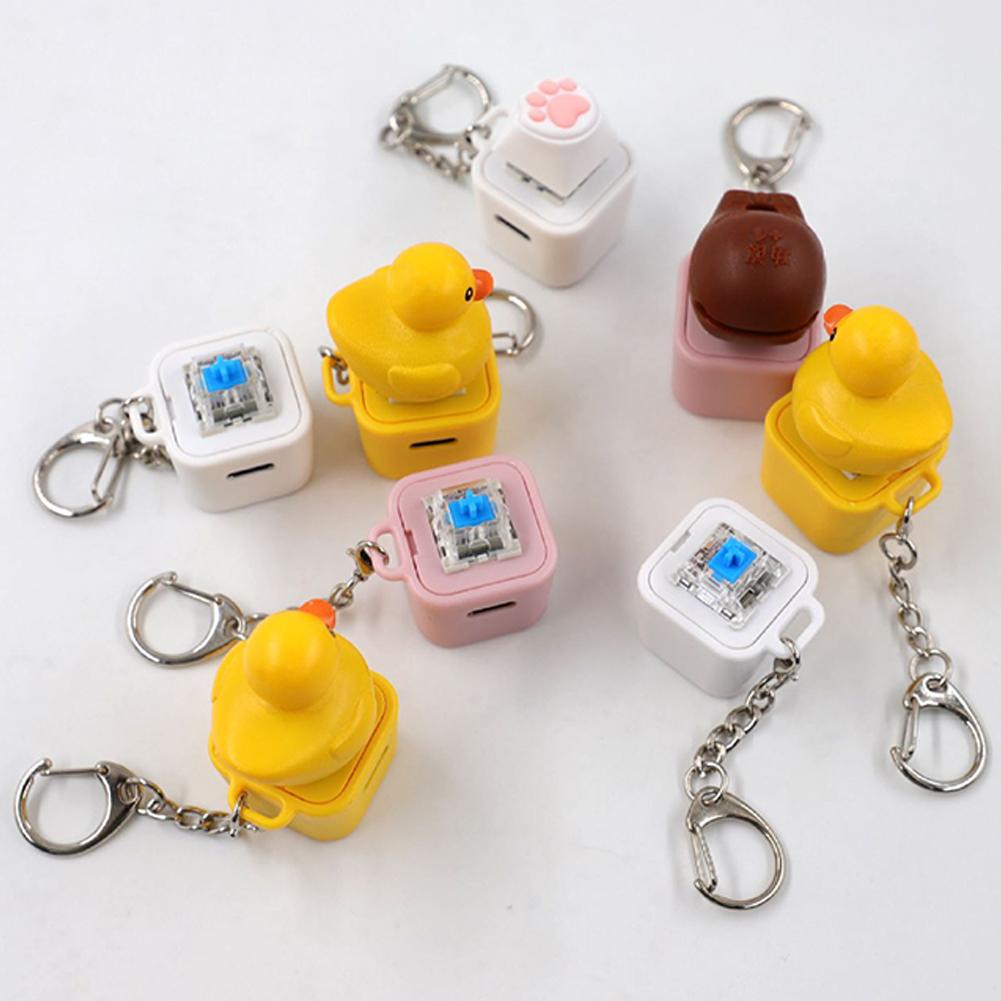 Keycap Estilo Pato Amarelo Fof - 3D Printing Keyboard Keys avaliação e preço