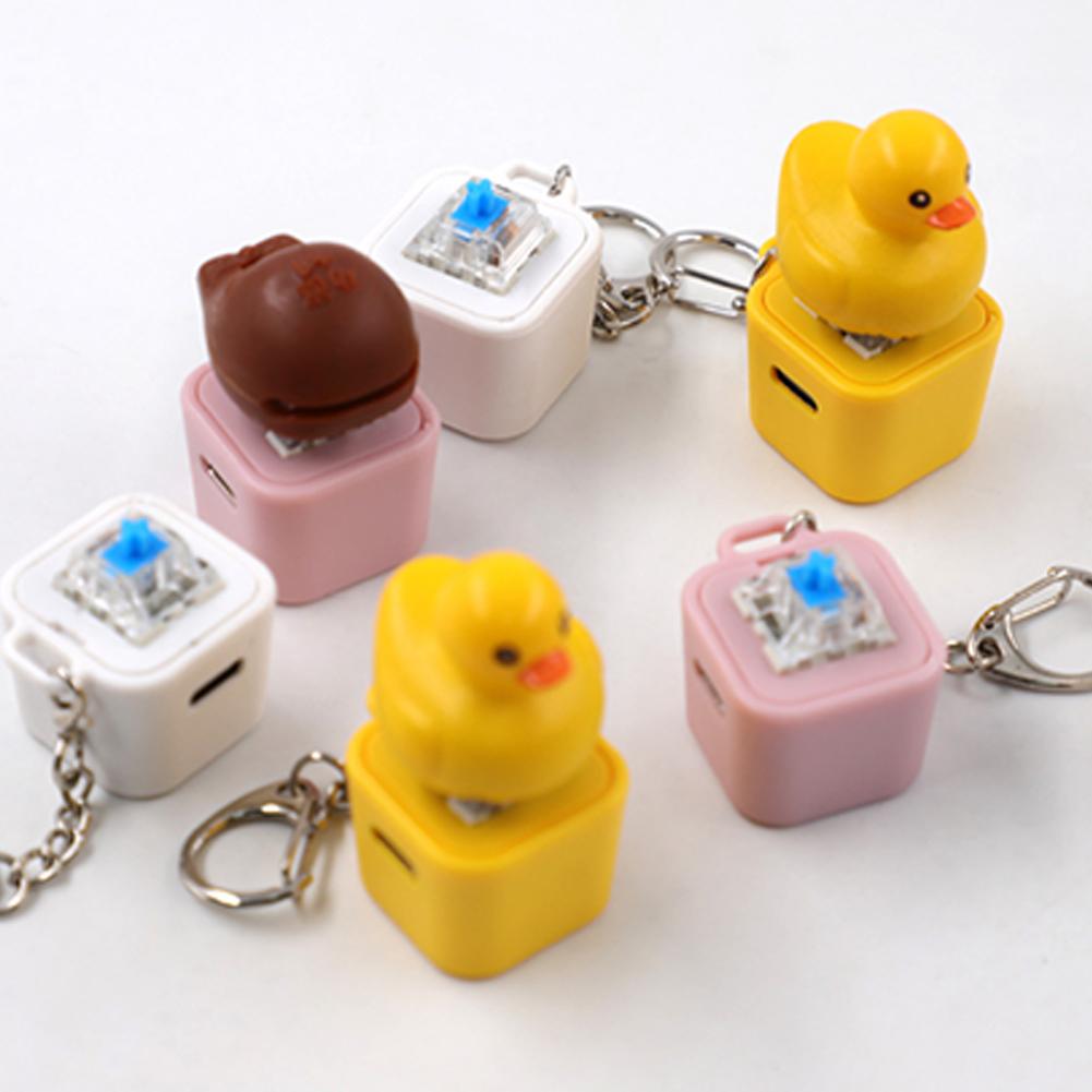 Keycap Estilo Pato Amarelo Fof - 3D Printing Keyboard Keys avaliação e preço