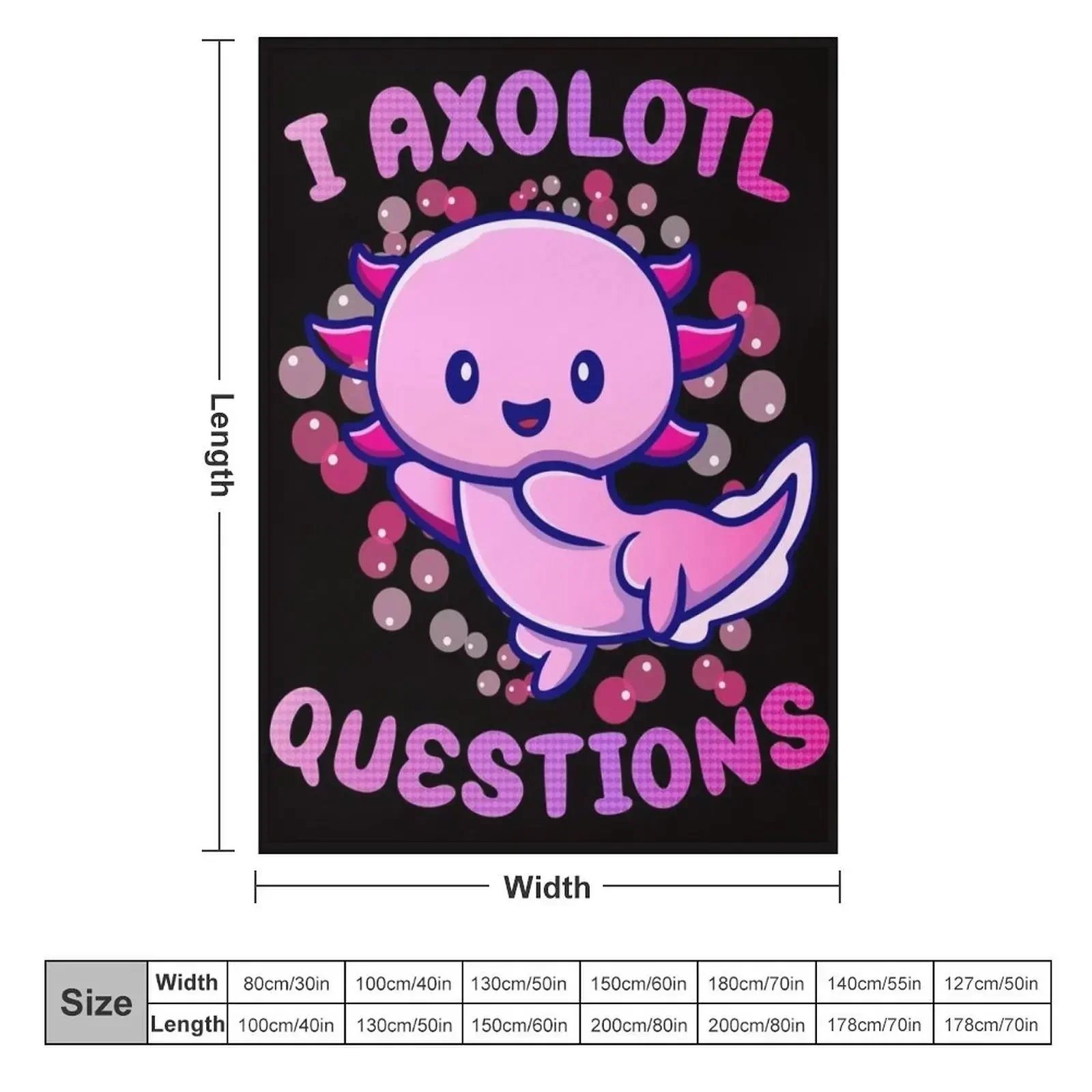 i axolotl questions Cobertor p - 3D Printing Questions avaliação e preço