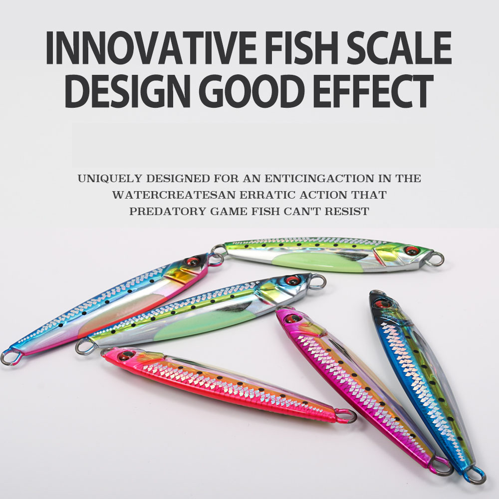 Isca de Jigging PRO 40g 60g 80 - 3D Printing Lure avaliação e preço