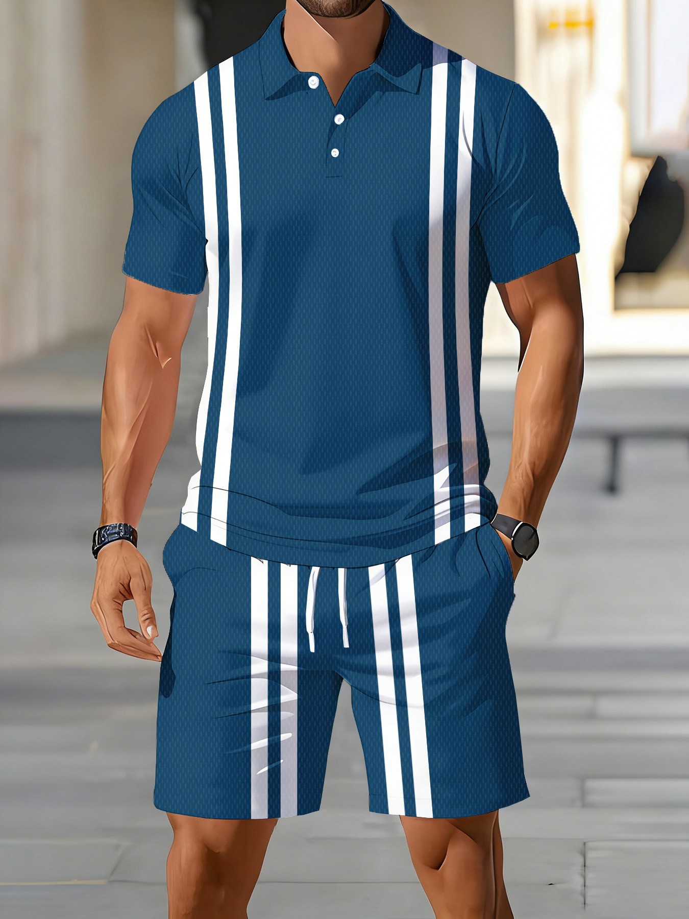 Conjunto de Camisa Polo Mascul - 3D Printing Designing avaliação e preço