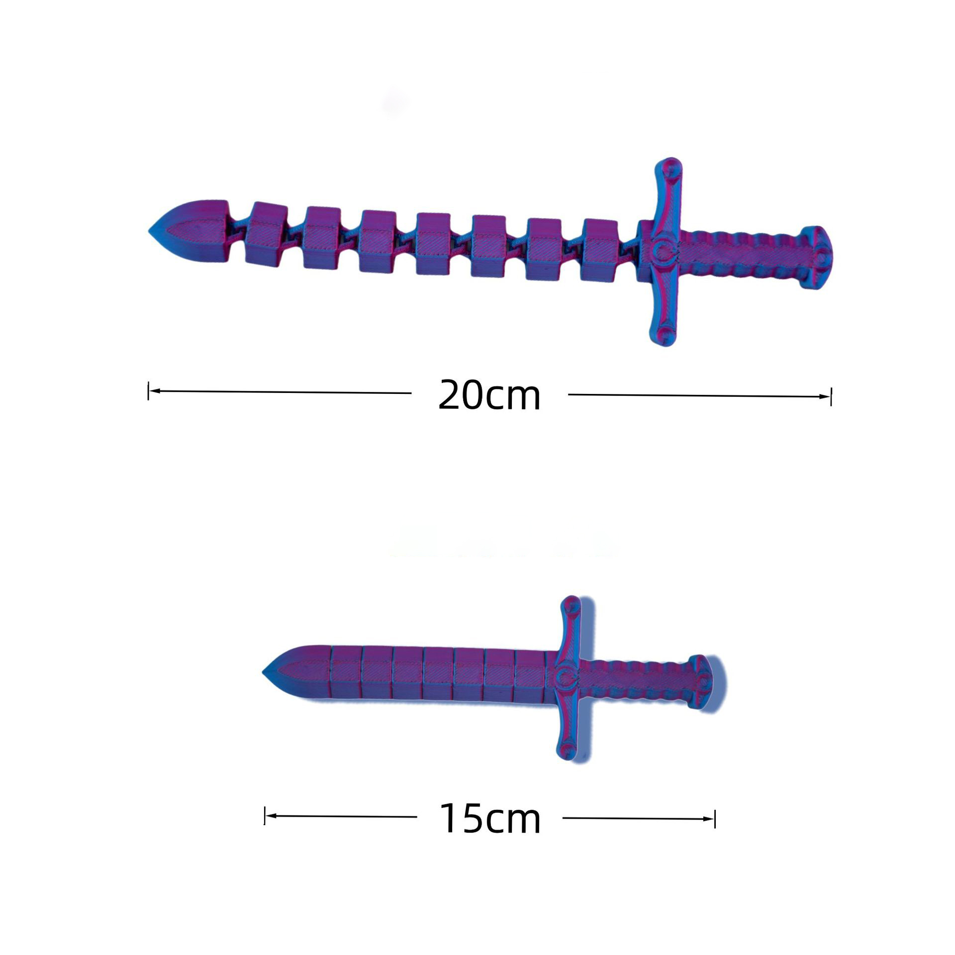 Novo 3d impresso espada móvel  - 3D Printing App avaliação e preço